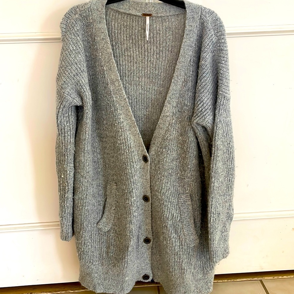 Cozy Free People chunky sweater